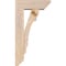 Ekena Millwork Olympic Slat Smooth Bracket w/ Offset Brace, Douglas Fir, 5 1/2"W x 14"D x 26"H BKT0604X14X26OLY06SDF - alternate 4